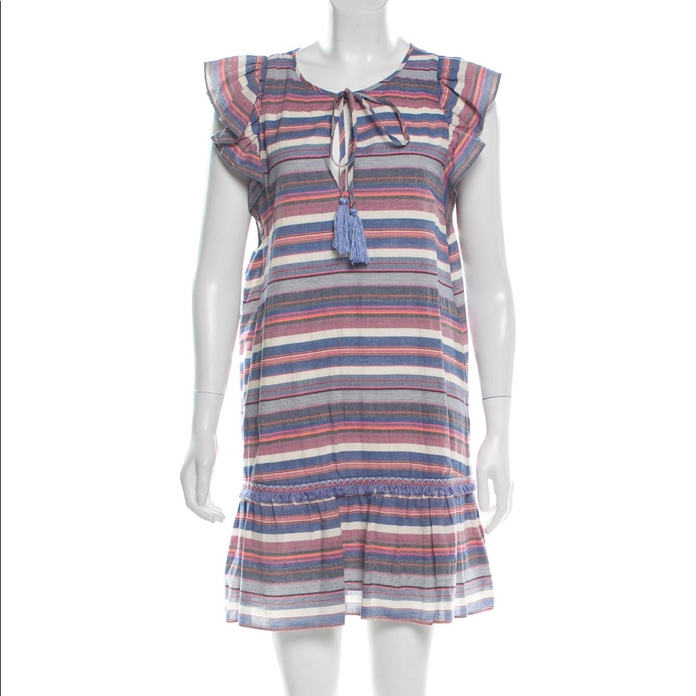 Parker striped mini dress
